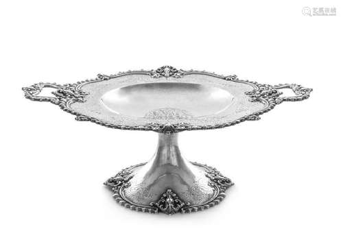 An American Silver Compote Black, Starr & Frost, New