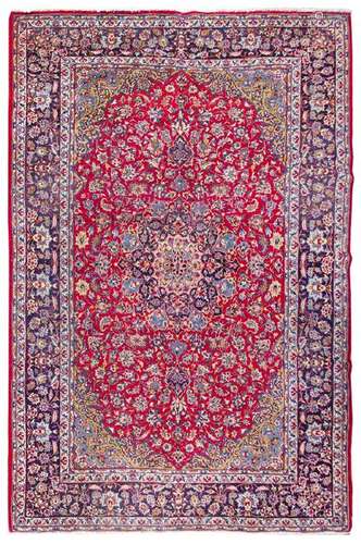 *A Tabriz Wool Rug Mid-20th Century 14 feet 2 inches x