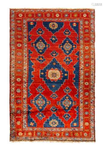 An Anatolian Wool Rug 7 feet 1 inch x 5 feet.Â