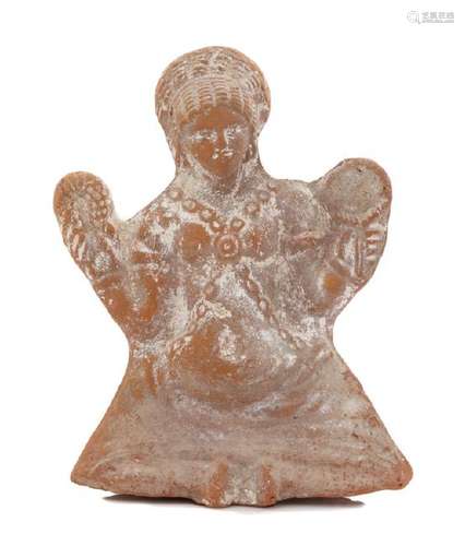 *A Romano-Egyptian Terra Cotta Female Circa 1st-2nd