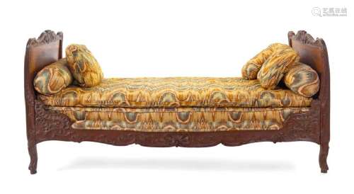 *A French Provincial Walnut Daybed