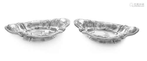 A Pair of American Silver Vegetable Dishes Wm. B.