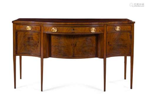 A George IV Mahogany Sideboard First Half 19th Century