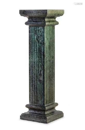 *A Continental Marble Column Late 19th/Early 20th