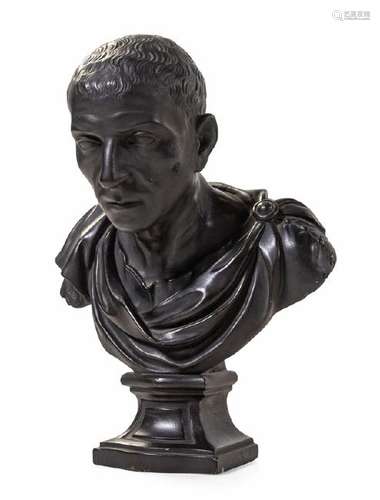 *A Plaster Bust of Marcus Tullius Cicero19th