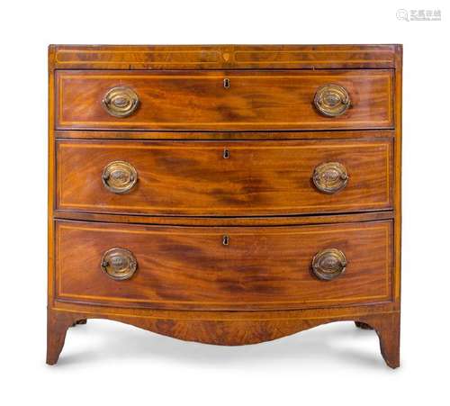 *A George III Mahogany Chest of Drawers 18th/19th