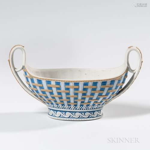 Wedgwood Tricolor Jasper Strapware Bowl