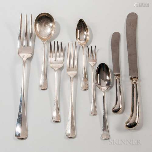 Elizabeth II Sterling Silver Flatware Service