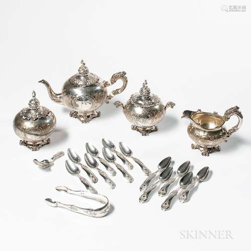 Dutch Silver Tea Service