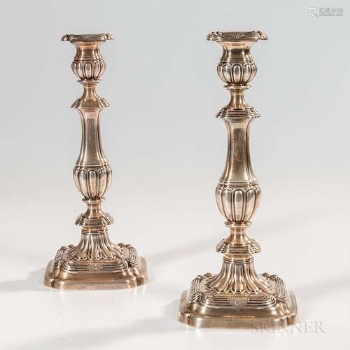 Pair of Gorham Sterling Silver Candlesticks