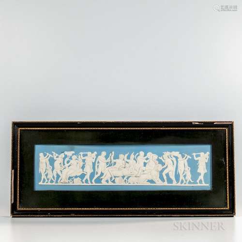 Wedgwood Solid Light Blue Jasper Plaque