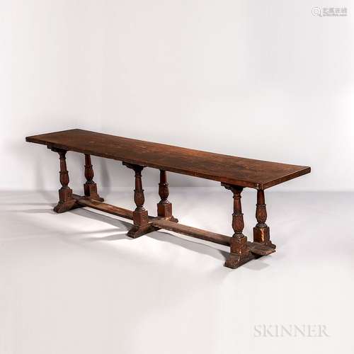 Italian Walnut Refectory Table