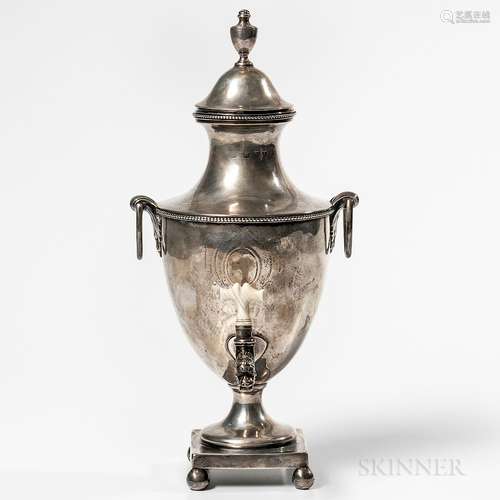 George III Sterling Silver Tea Urn