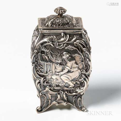 Gorham Sterling Silver Tea Canister