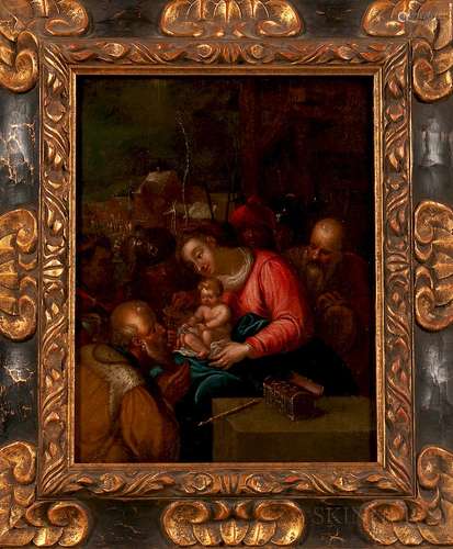 Manner of Frans Francken II (Flemish, 1581-1642)  Adoration of the Magi