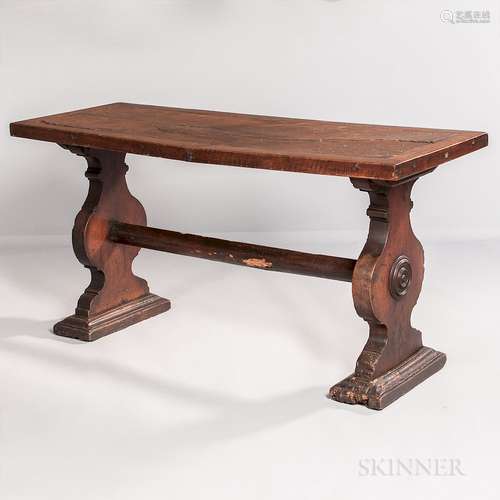 Walnut Library Table