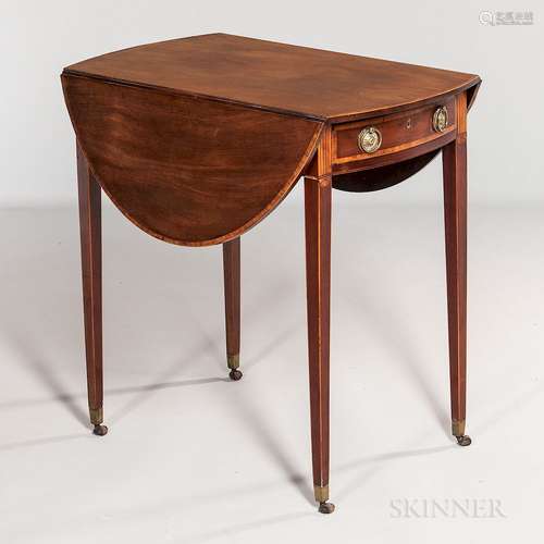 Georgian-style Mahogany Pembroke Table