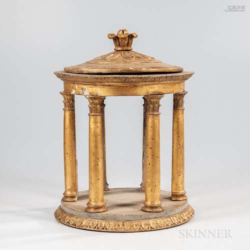 Italian Gilt-gesso Table Temple