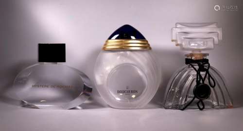 Boucheron, Rochas, Etc: Display Perfume Bottles