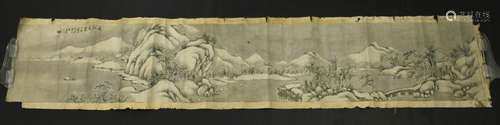 Wang Hui; Chinese Early Qing Landscape Handscroll