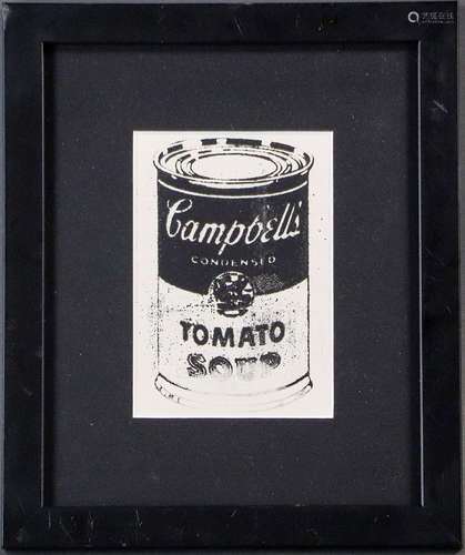 Andy Warhol, print, stamp on verso, 6