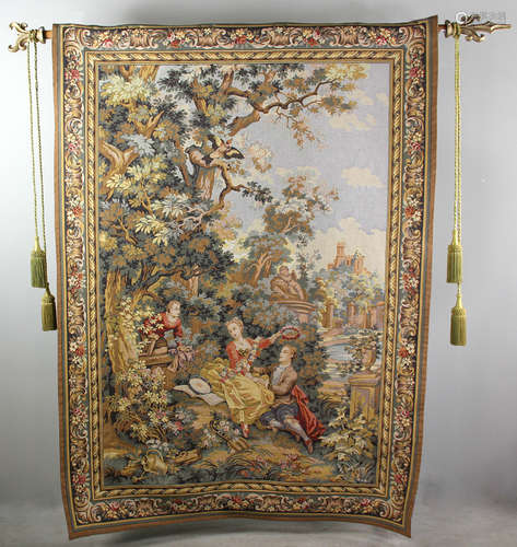 French tapestry, labeled 'Point Genre Gobelins', 74