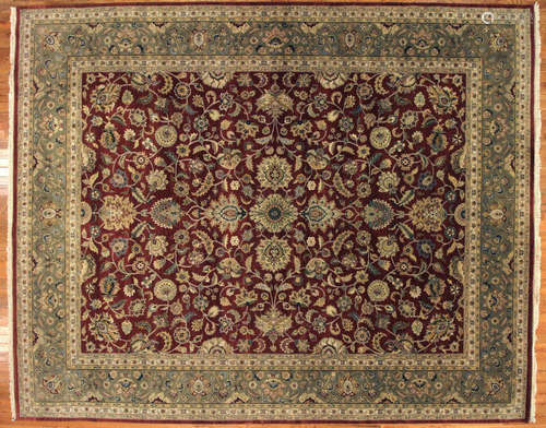 Fine Indo-Heriz-style rug, 15' 3