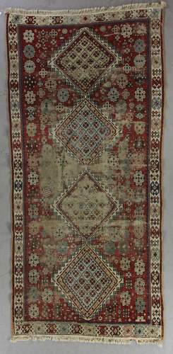 Antique Caucasian rug, 8' 8