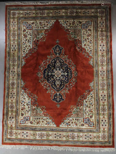 Semi-antique Turkish tribal rug. Provenance: Beverly, Massachusetts collection.