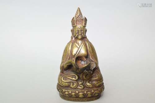 Qing Tibetan Padmasambhava Figure