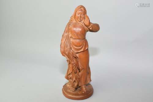 Cultural Revolution Chinese Huangyang Carving
