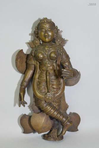 15-18th C. Sri Lankan Bronze Buddha