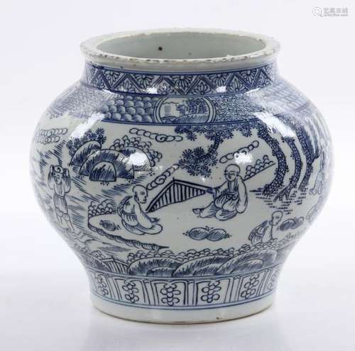 Chinese Blue and White Jar