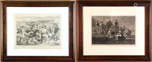 Two Prints by Winslow Homer