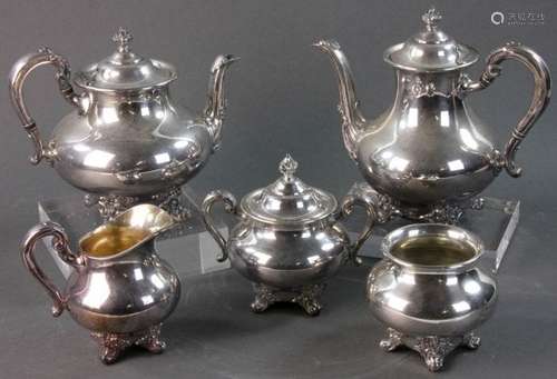 Reed and Barton Silverplate Tea Service