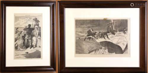 Two Prints by Winslow Homer
