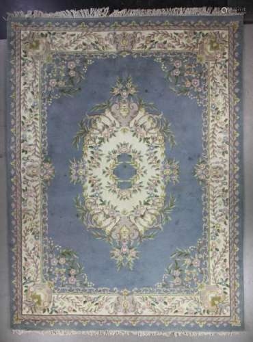 Aubusson Style Floral Rug