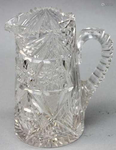 American Brilliant Cut Pitcher