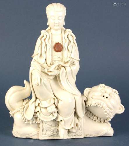 Chinese Blanc-de-Chine Figure