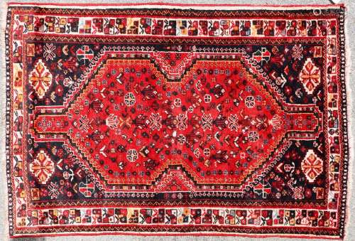 Semi Antique Persian Shiraz Rug