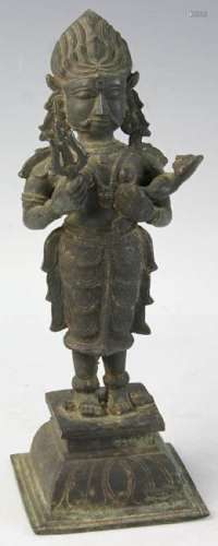 Indian Bronze Shiva Figurine