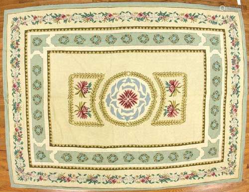 French Traditional Needlepoint Rug