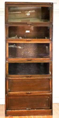 Lundstrom Mahogany Stacking Bookcase