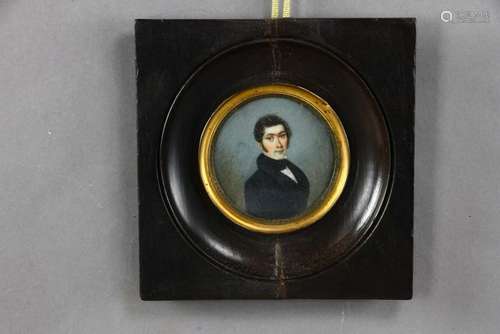 Early Miniature Portrait of a Young Man