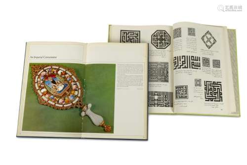 TWO ISLAMIC ART AND CALLIGRAPHY REFERENCE BOOKS Meen,
