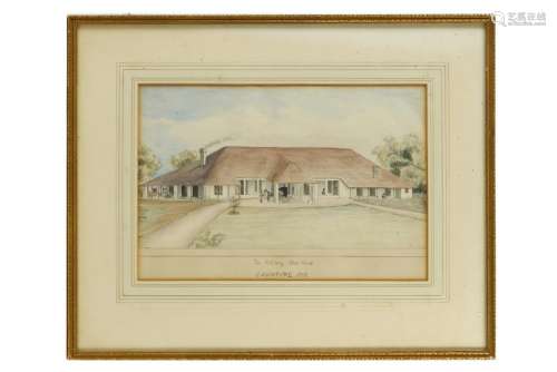 THE ARTILLERY MESS HOUSE AT CAWNPORE Company School,