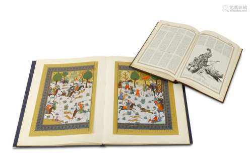 TWO REFERENCE ART BOOKS ON THE SHAHNAMEH BY FERDOWSI