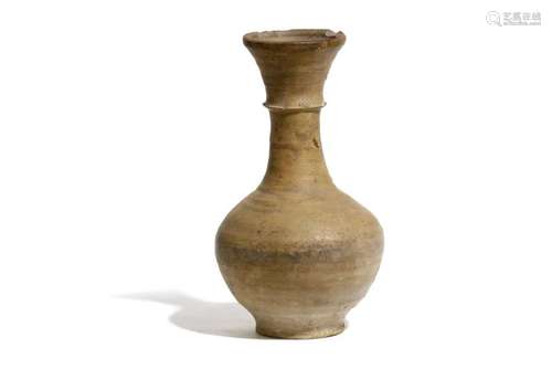 A ROMAN EARTHENWARE FLASK