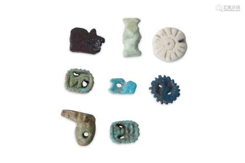 A GROUP OF EGYPTIAN AMULETS