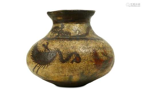 AN AMAZONIAN EARTHENWARE VESSEL